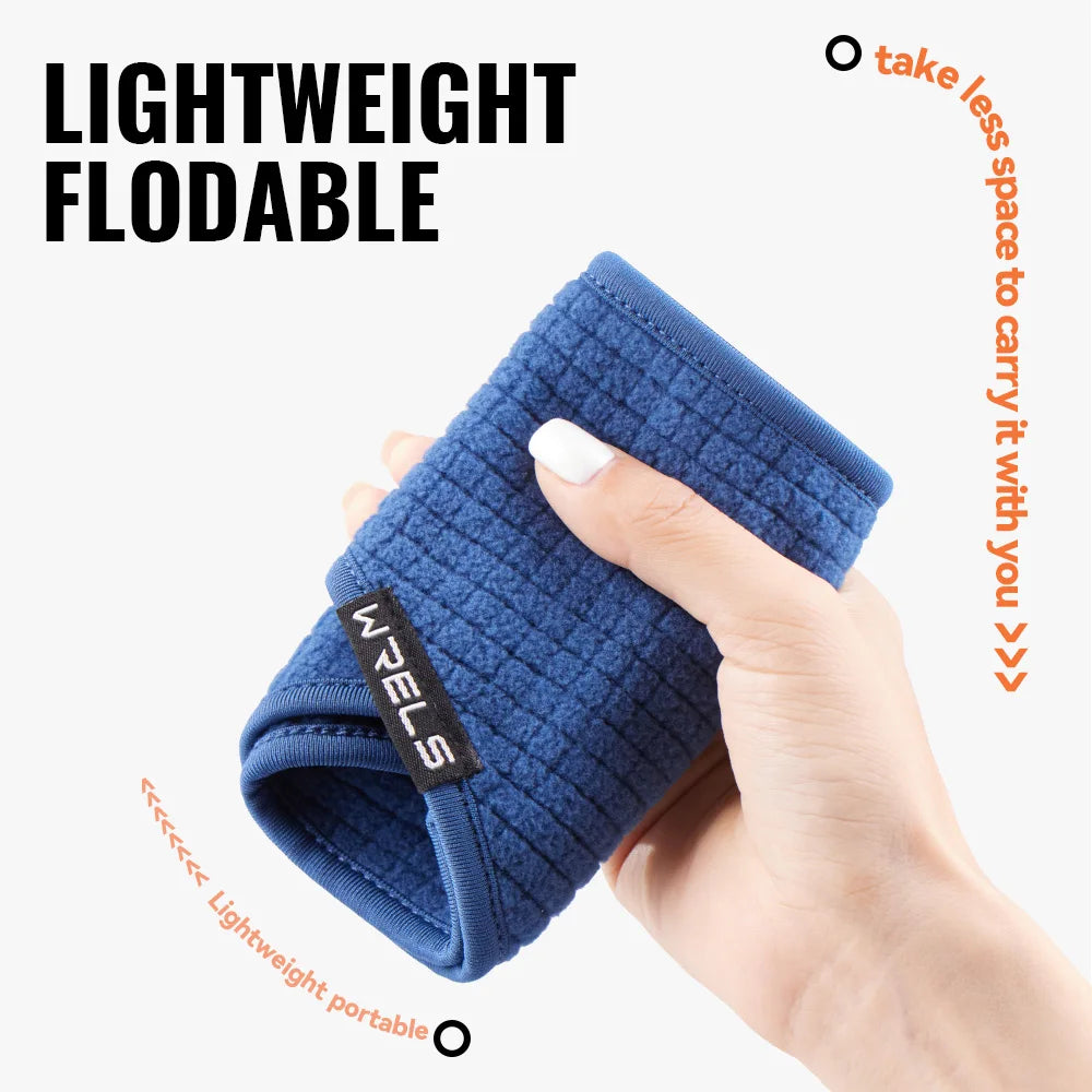 WRELS Winter Ear Warmers Headband Fleece Headband Running Cycling Thermal Ear Muffs Hiking Ski Moisture Wicking Sport Headband